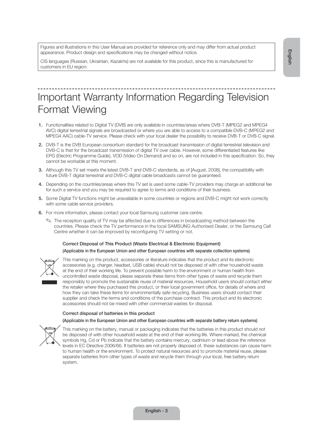 Samsung UE40H4205AWXXE manual 