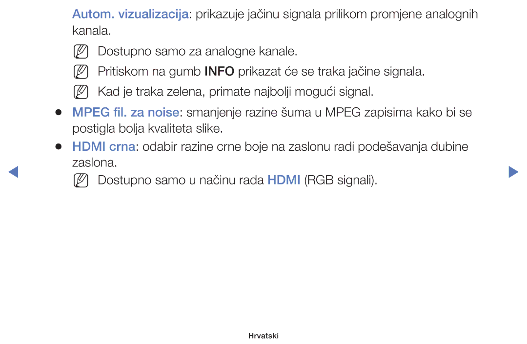 Samsung UE40H4200AWXXH, UE40H5000AWXXH, UE32J4100AWXXH, UE28J4100AWXXH, UE48H5000AWXXH, UE50J5100AWXXH, UE22H5000AWXXH Hrvatski 