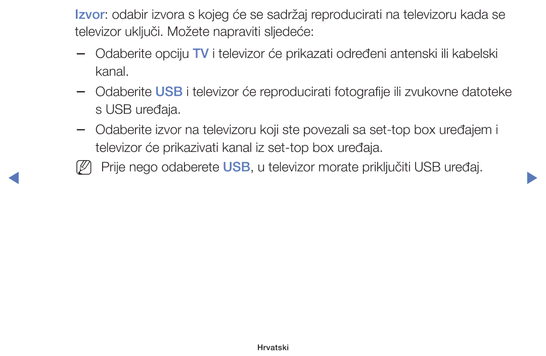 Samsung UE48J5100AWXXH, UE40H5000AWXXH, UE32J4100AWXXH, UE28J4100AWXXH, UE48H5000AWXXH, UE50J5100AWXXH, UE22H5000AWXXH Hrvatski 