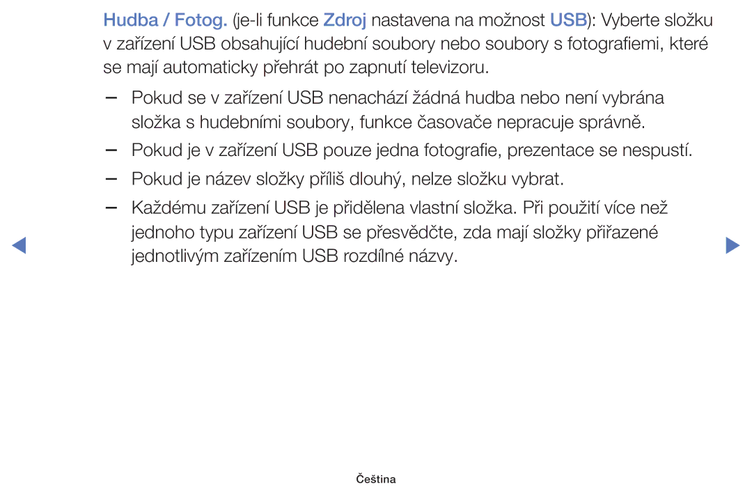 Samsung UE48H5030AWXXH, UE40H5000AWXXH, UE40H5070ASXZG, UE40H5003AWXZG, UE32H4000AWXZG, UE40H4200AWXXC, UE48H5000AWXXH Čeština 