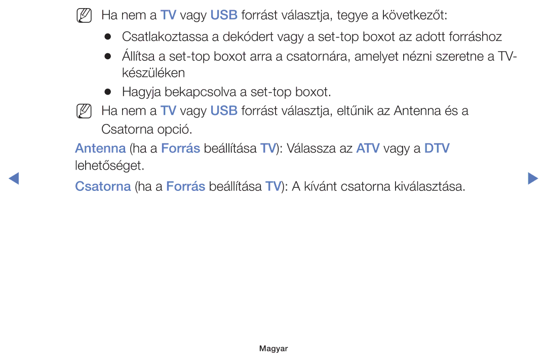 Samsung UE40H5000AWXBT, UE40H5000AWXXH, UE40H5070ASXZG, UE40H5003AWXZG, UE32J4100AWXXH, UE32H4000AWXZG, UE40H4200AWXXC Magyar 