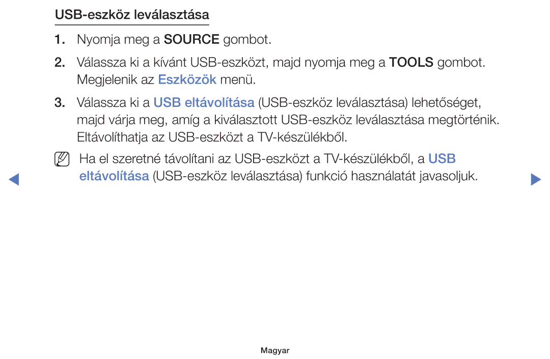 Samsung UE40H4200AWXXU, UE40H5000AWXXH, UE40H5070ASXZG, UE40H5003AWXZG, UE32J4100AWXXH, UE32H4000AWXZG, UE40H4200AWXXC Magyar 