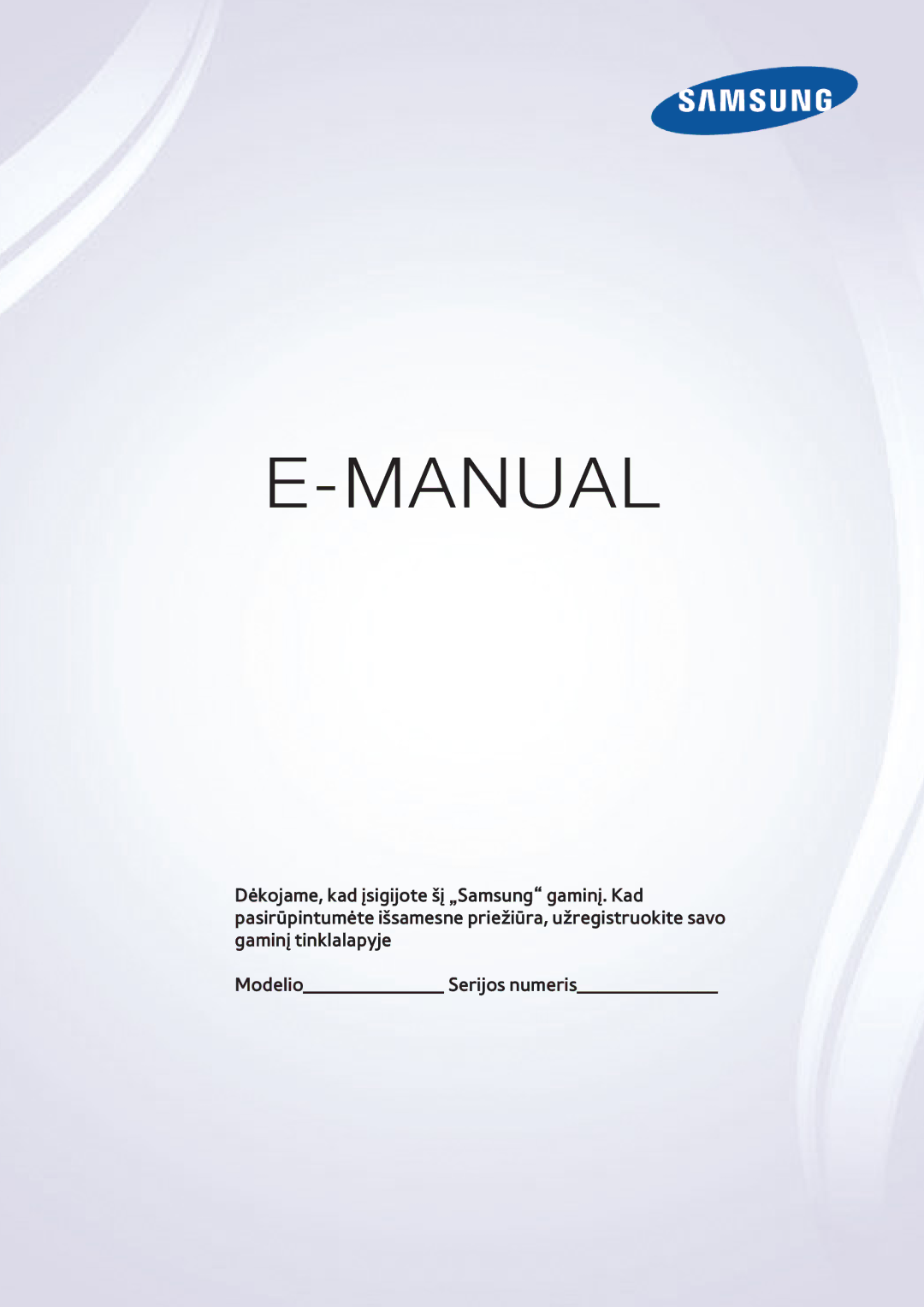 Samsung UE40H6690SVXZG manual Manual 