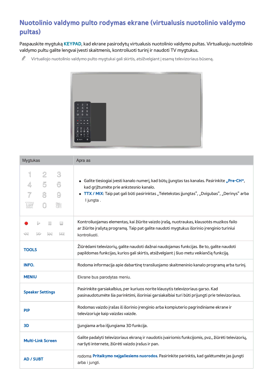 Samsung UE40H6690SVXZG manual Info 