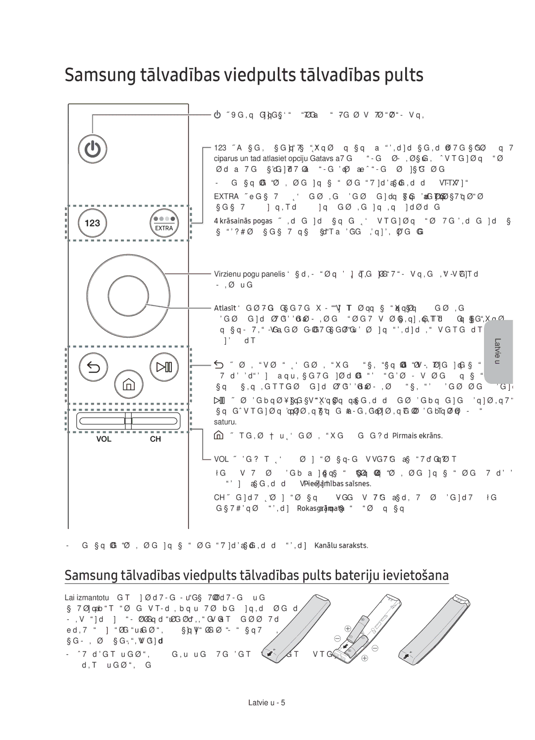 Samsung UE49KU6400SXXN, UE40KU6400SXXH, UE55KU6400SXXH, UE65KU6400SXXH manual Samsung tālvadības viedpults tālvadības pults 