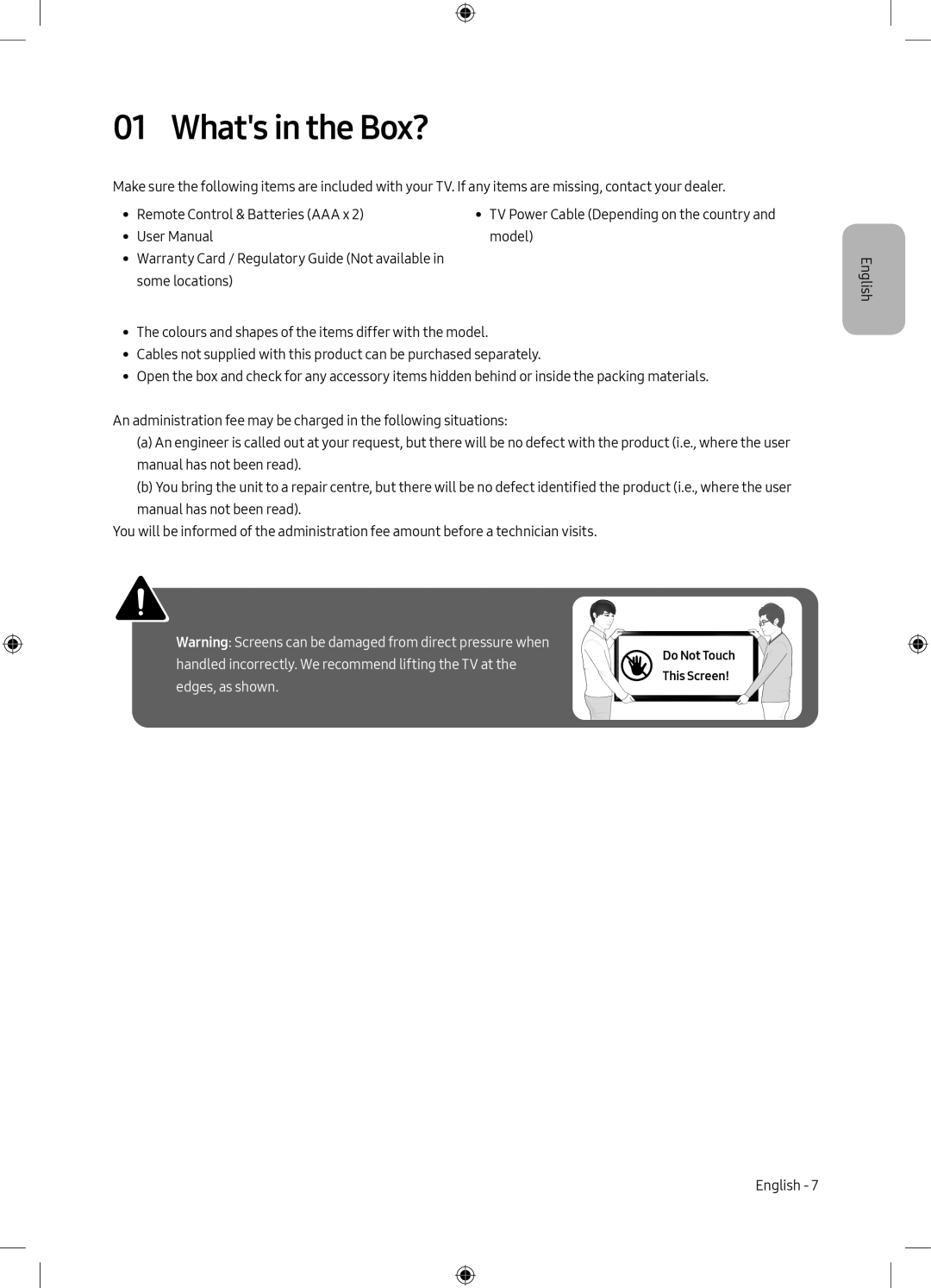 Samsung UE49M5000AUXRU, UE40M5000AUXRU manual Whats in the Box? 