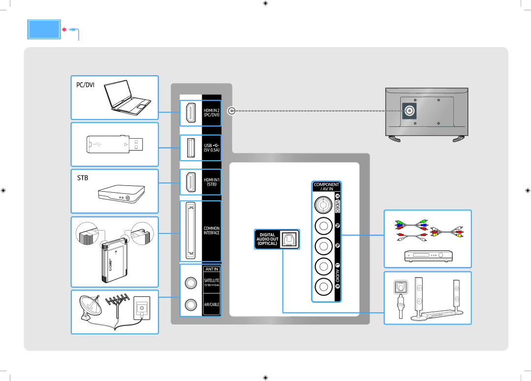 Samsung UE40M5000AUXRU, UE49M5000AUXRU manual 