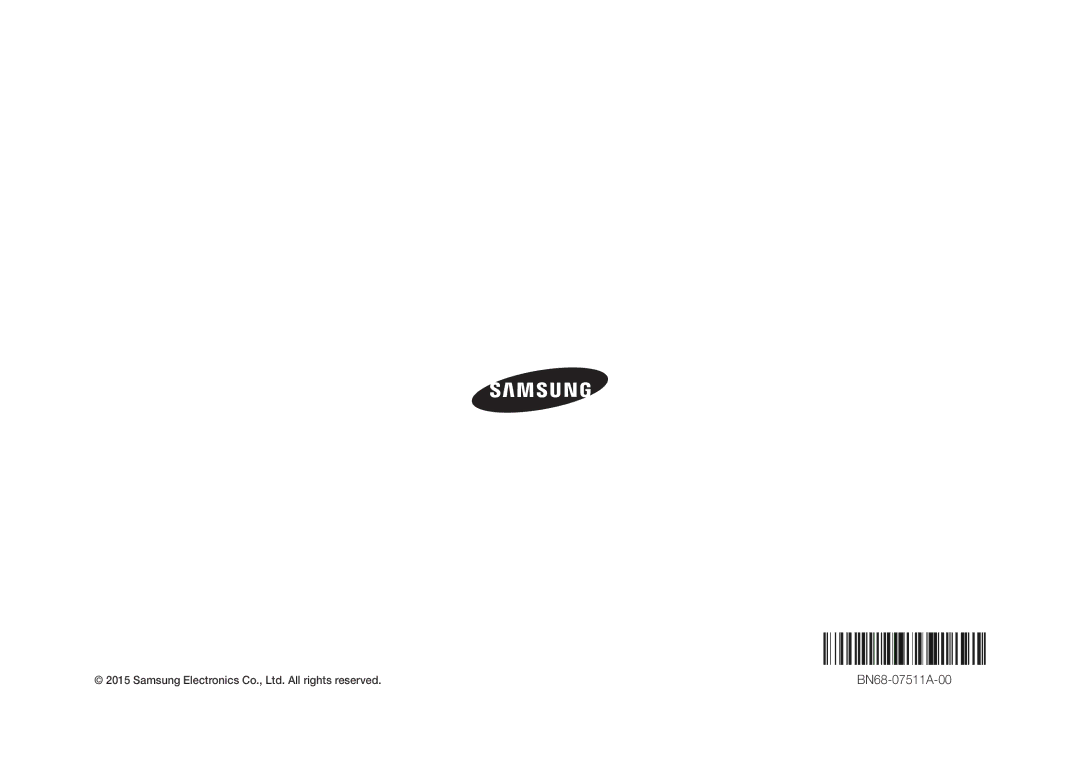 Samsung UE40S9AUXXC manual BN68-07511A-00 