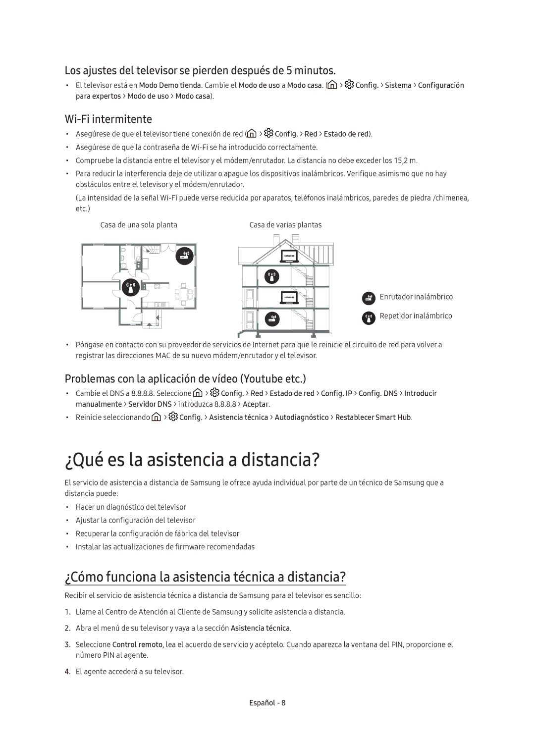 Samsung UE55KU6670UXXC manual ¿Qué es la asistencia a distancia?, ¿Cómo funciona la asistencia técnica a distancia? 