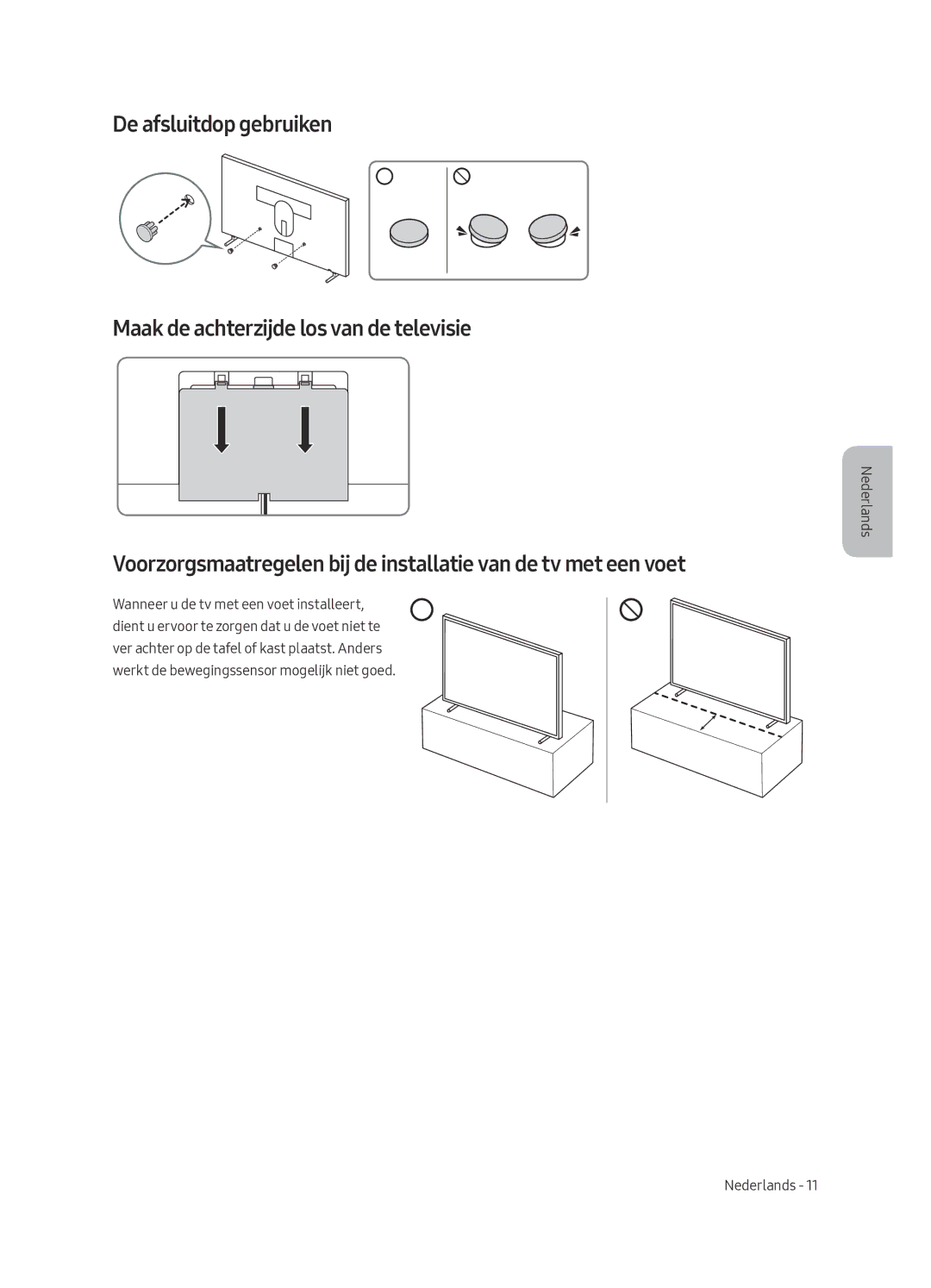 Samsung UE43LS003ASXXN manual Nederlands 