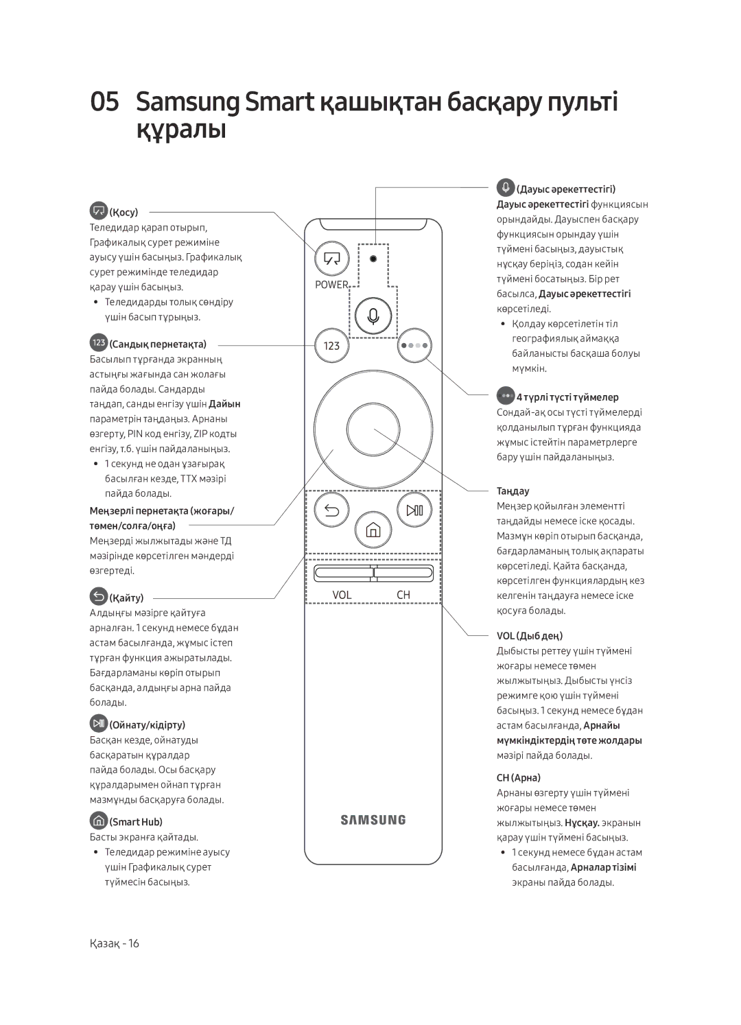 Samsung UE43LS003AUXRU manual Samsung Smart қашықтан басқару пульті құралы, Қосу 