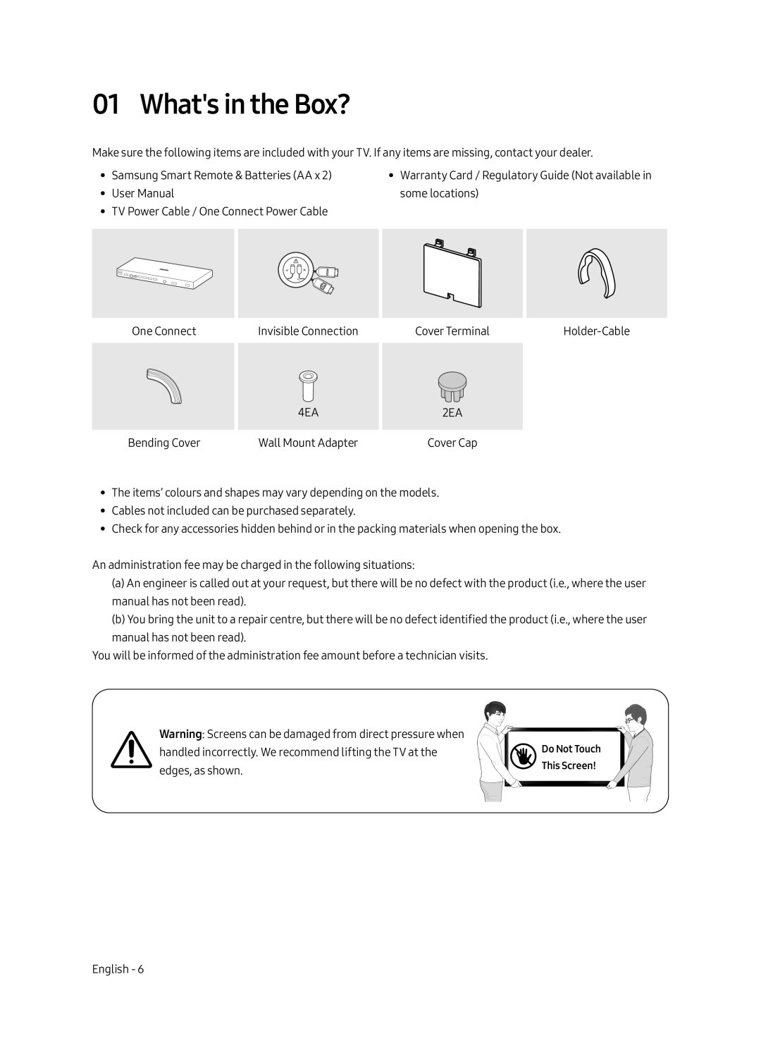 Samsung UE43LS003AUXRU manual Whats in the Box?, 2EA 