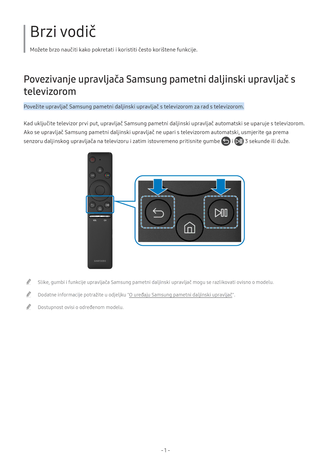 Samsung UE49M5522AKXXH, UE43M5522AKXXH, UE32M5522AKXXH, UE32M5572AUXXH, UE55M5672AUXXH, UE32M5672AUXXH manual Brzi vodič 