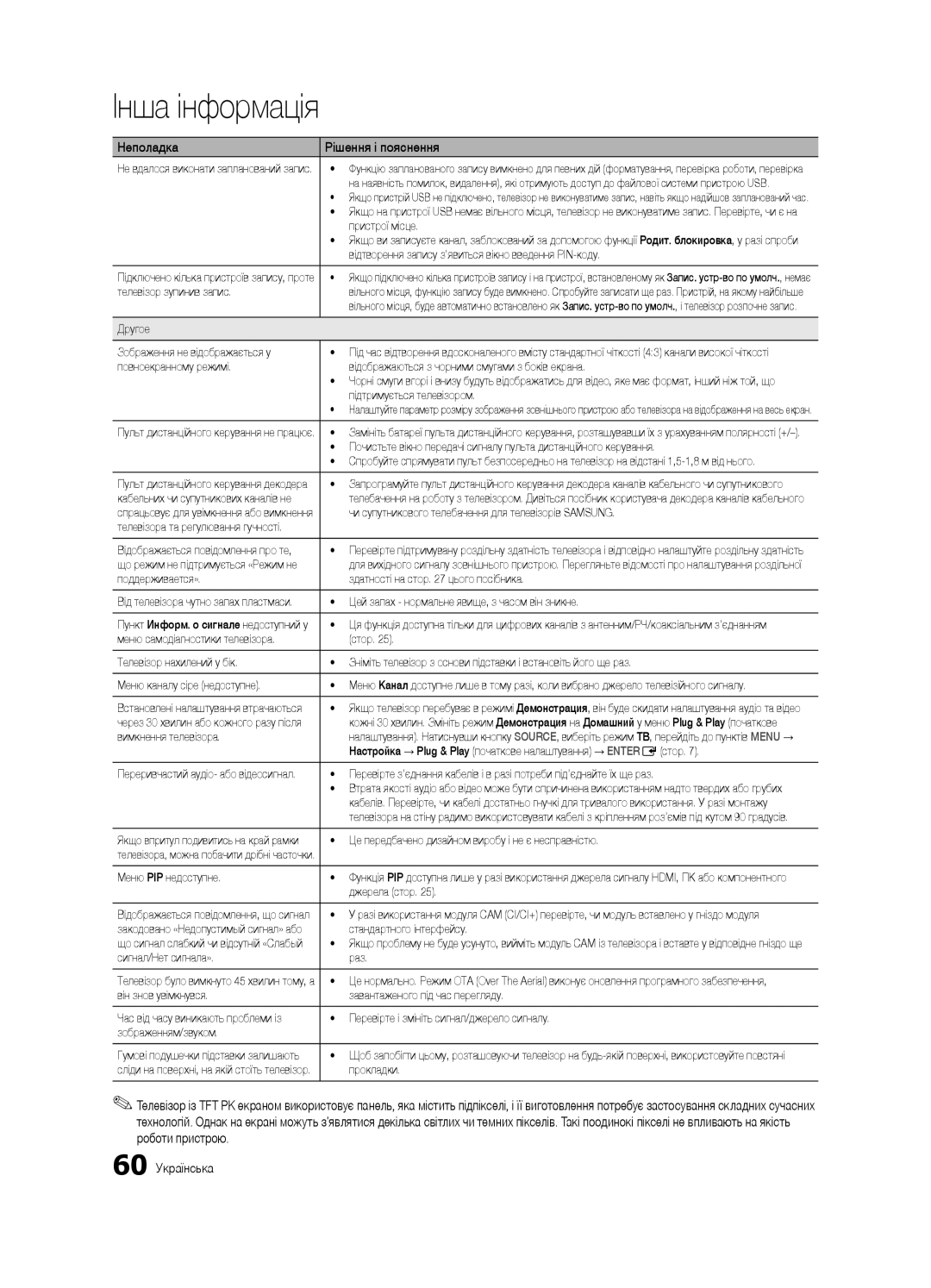 Samsung UE40C7000WWXBT manual Пристрої місце, Відтворення запису з’явиться вікно введення PIN-коду, Телевізор зупинив запис 