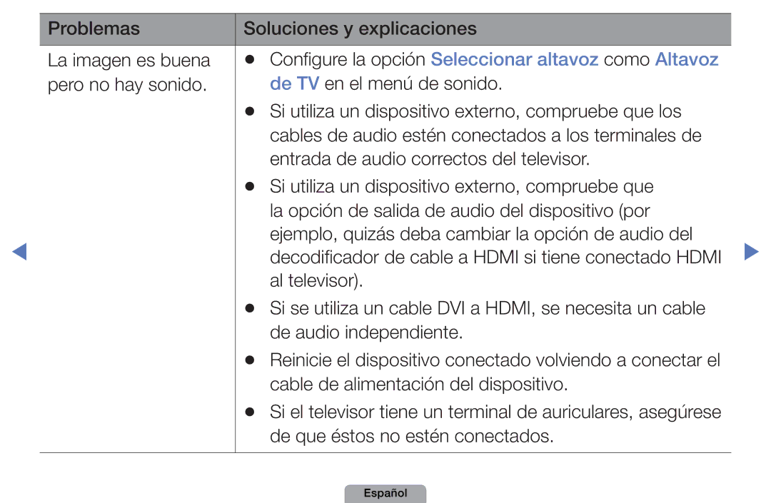 Samsung UE22D5020NWXXC, UE46D5000PWXZG, UE22D5010NWXZG, UE40D5000PWXXH Configure la opción Seleccionar altavoz como Altavoz 