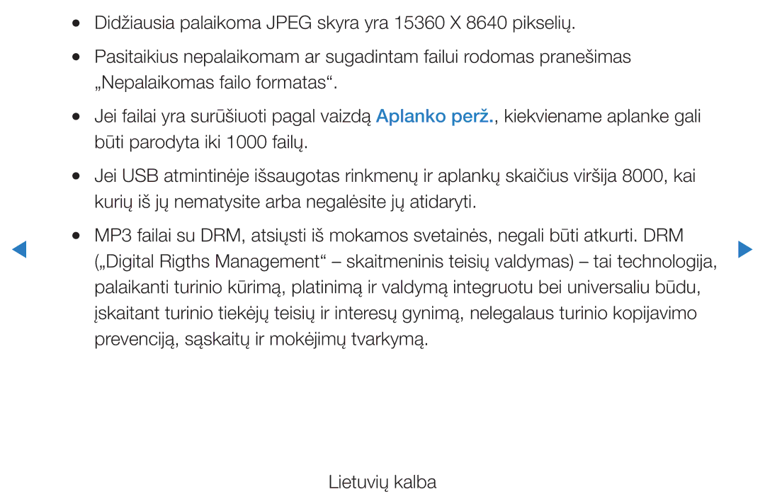 Samsung UE27D5000NWXBT, UE46D5500RWXXH, UE40D5500RWXXH manual Prevenciją, sąskaitų ir mokėjimų tvarkymą Lietuvių kalba 