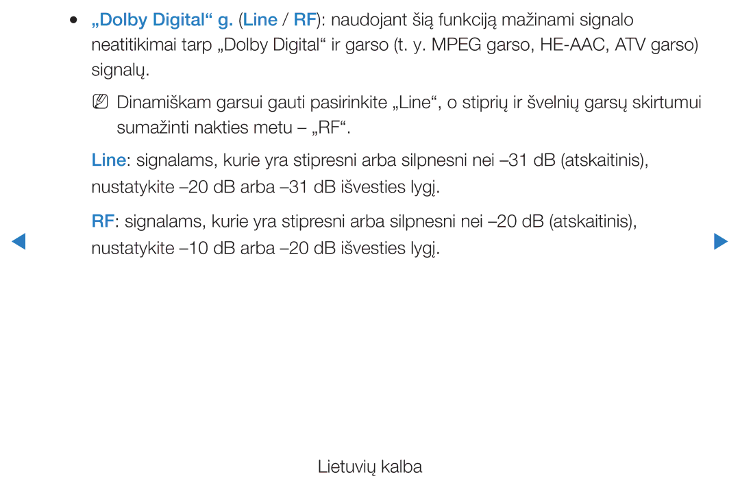 Samsung UE27D5000NWXBT, UE46D5500RWXXH, UE40D5500RWXXH, UE32D5500RWXXH, UE37D5500RWXXH manual Signalų 