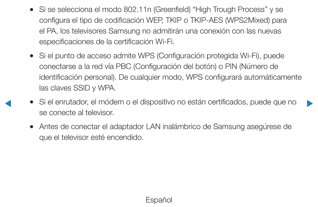 Samsung UE37D5700RSXXN, UE46D5500RWXXH, UE40D5520RWXXC, UE40D5500RWXXC manual Las claves Ssid y WPA, Se conecte al televisor 