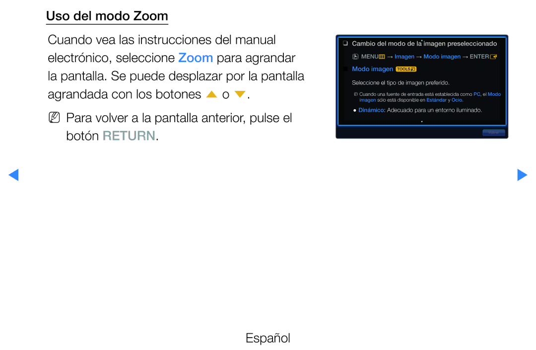 Samsung UE40D5500RWXXC, UE46D5500RWXXH, UE40D5520RWXXC, UE46D5700RSXZG manual Cambio del modo de la imagen preseleccionado 