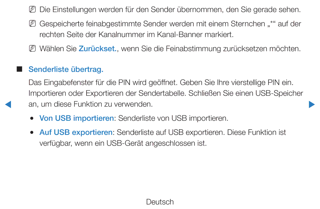 Samsung UE37D5720RSXXN, UE46D5500RWXXH manual Rechten Seite der Kanalnummer im Kanal-Banner markiert, Senderliste übertrag 