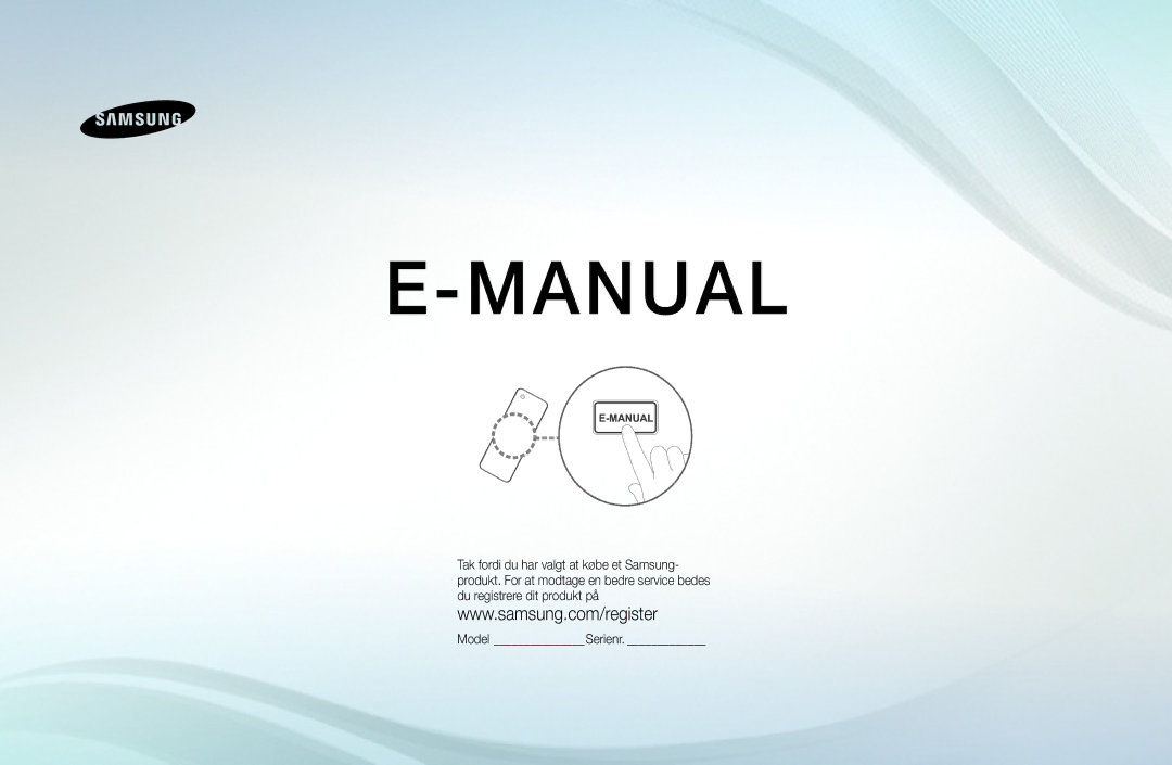 Samsung UE37D5705RSXXE, UE46D5725RSXXE, UE32D5727RKXXE, UE32D5705RSXXE, UE32D5707RKXXE, UE32D5725RSXXE manual Manual 