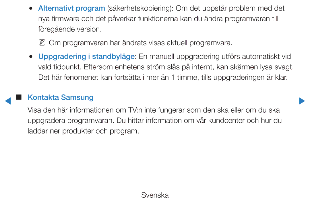 Samsung UE46D5705RSXXE, UE46D5725RSXXE, UE37D5705RSXXE, UE32D5727RKXXE, UE32D5705RSXXE, UE32D5707RKXXE manual Kontakta Samsung 