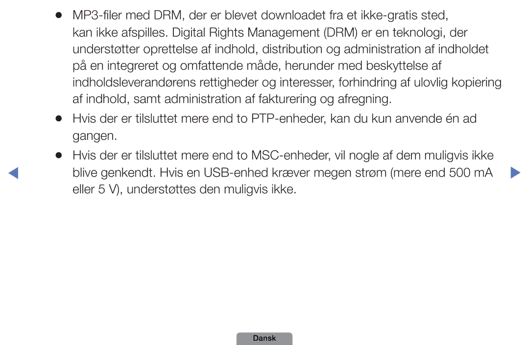 Samsung UE46D5727RKXXE, UE26D4004BWXXE, UE40D5004BWXXE manual Af indhold, samt administration af fakturering og afregning 