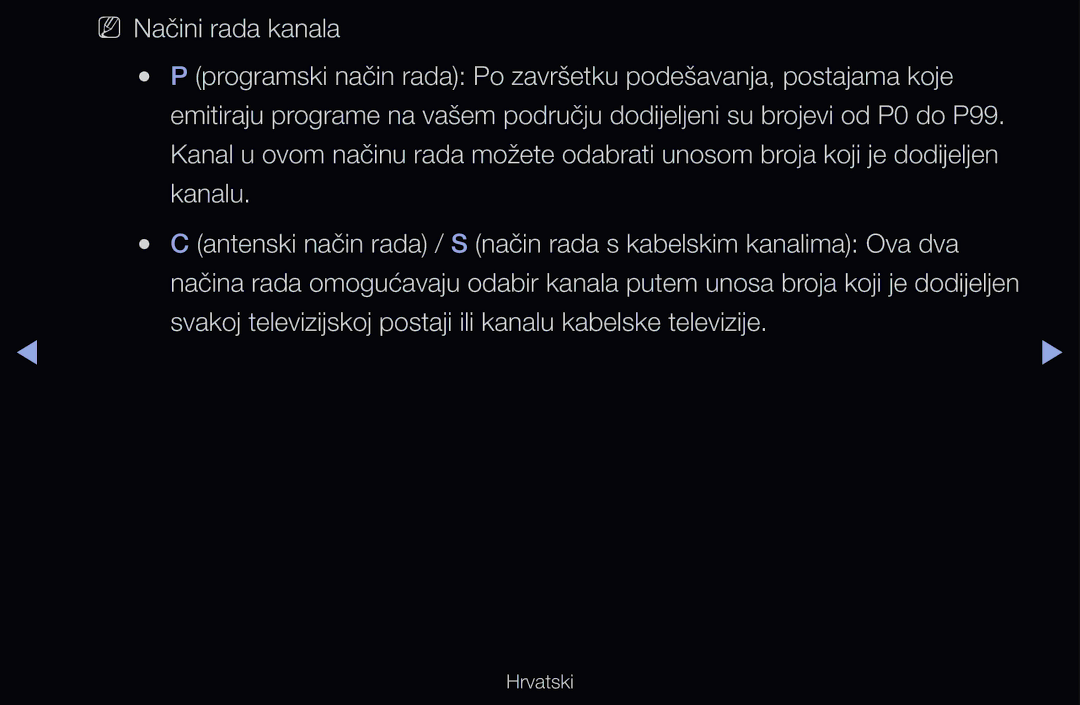 Samsung UE37D6530WSXXH, UE46D6530WSXXH, UE40D6000TWXXH manual Svakoj televizijskoj postaji ili kanalu kabelske televizije 