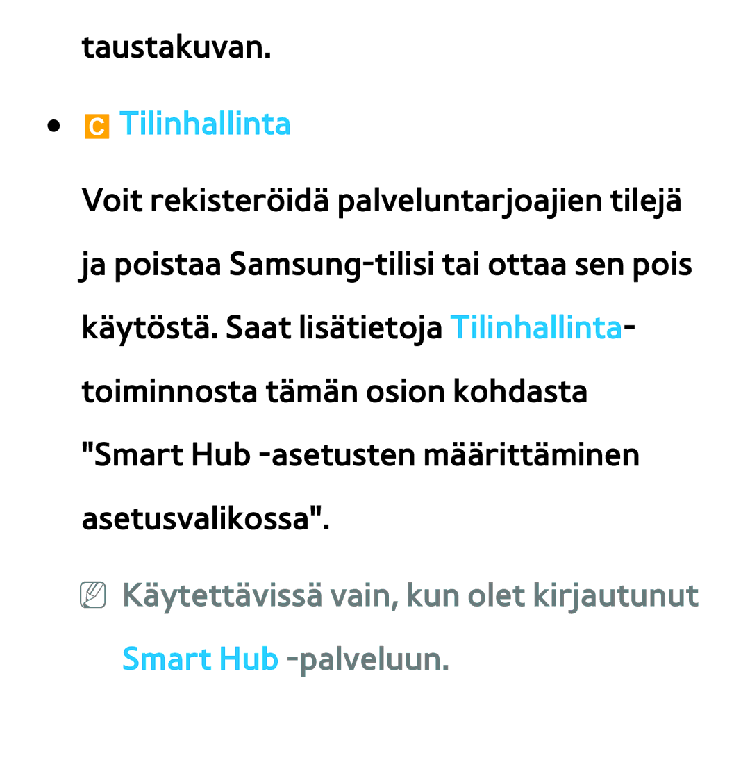 Samsung UE46ES6535UXXE, UE46ES6305UXXE, UE32ES6545UXXE, UE22ES5415WXXE, UE46ES6715UXXE, UE50ES5505KXXE, UE50ES6905UXXE manual 