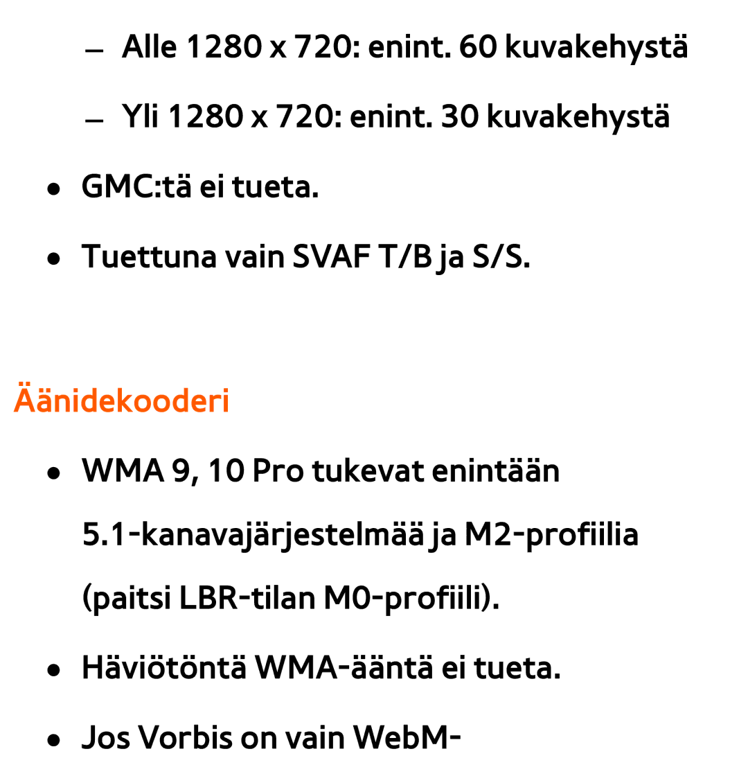 Samsung UE22ES5405WXXE, UE46ES6305UXXE, UE32ES6545UXXE, UE22ES5415WXXE, UE46ES6715UXXE, UE50ES5505KXXE manual Äänidekooderi 