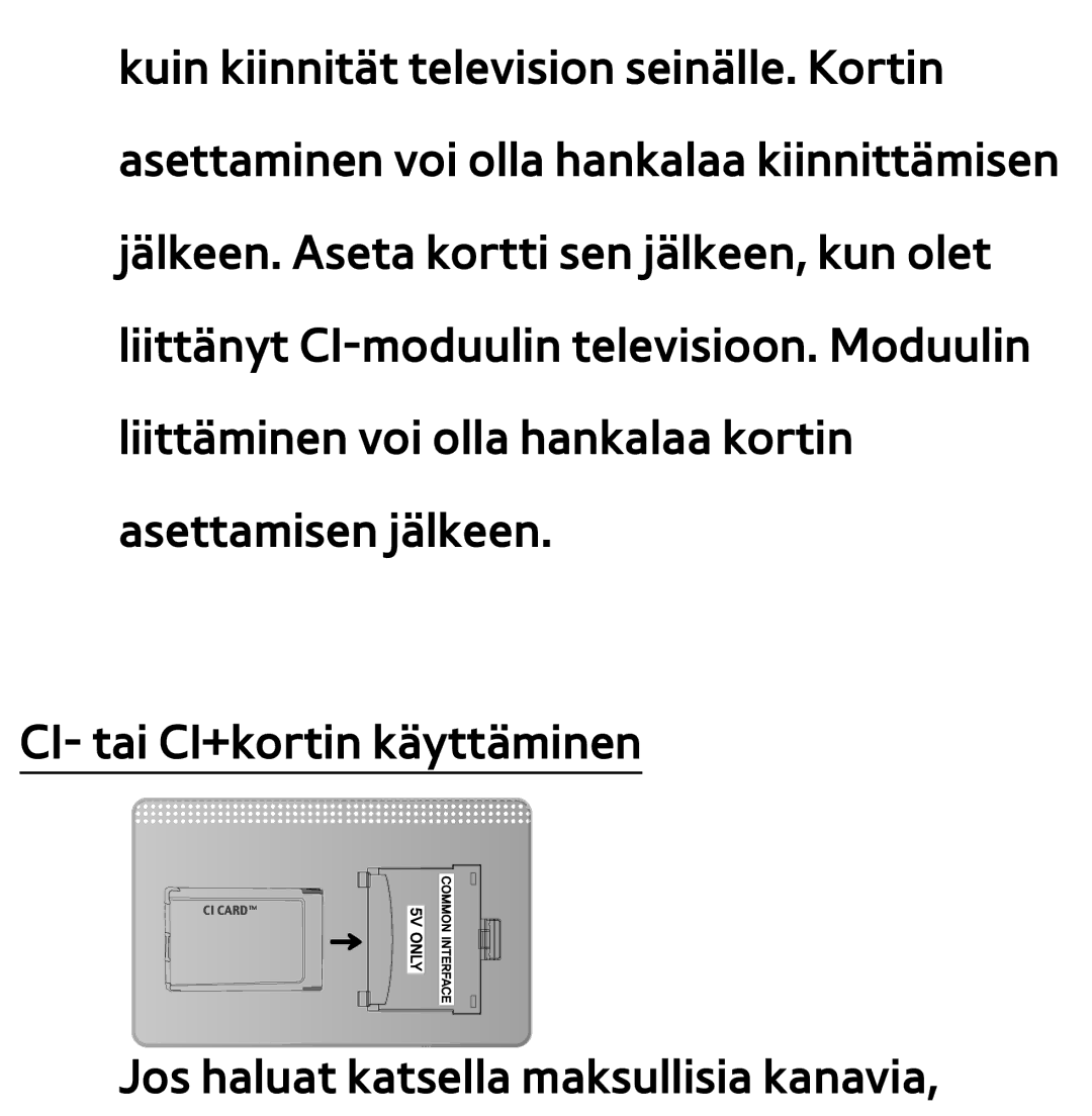 Samsung UE55ES6905UXXE, UE46ES6305UXXE, UE32ES6545UXXE, UE22ES5415WXXE, UE46ES6715UXXE, UE50ES5505KXXE, UE50ES6905UXXE manual 