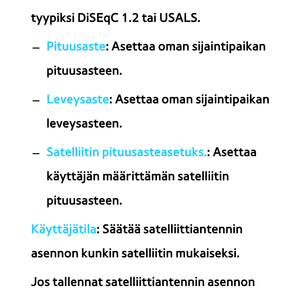 Samsung UE50ES5505KXXE, UE46ES6305UXXE, UE32ES6545UXXE, UE22ES5415WXXE, UE46ES6715UXXE, UE50ES6905UXXE, UE22ES5405WXXE manual 