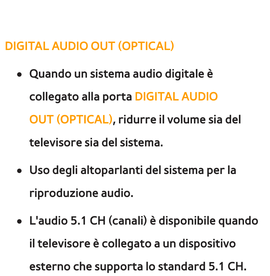 Samsung UE40ES8000QXZT, UE46ES8000SXXN, UE55ES8000SXXH, UE55ES7000SXXH, UE46ES8000SXXH manual Digital Audio OUT Optical 