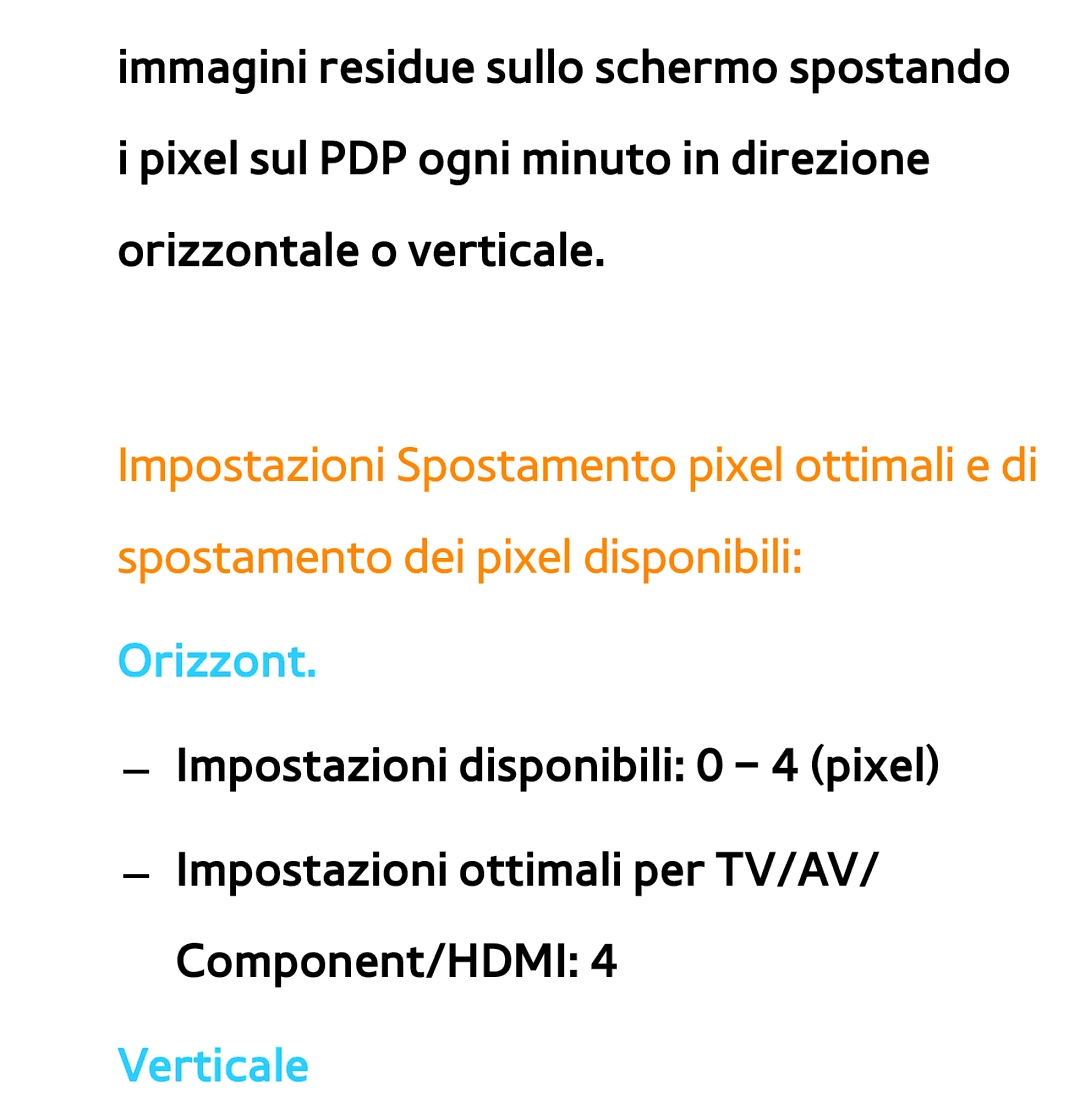 Samsung UE40ES8000QXZT, UE46ES8000SXXN, UE55ES8000SXXH, UE55ES7000SXXH, UE46ES8000SXXH, UE46ES7000SXXH Orizzont, Verticale 