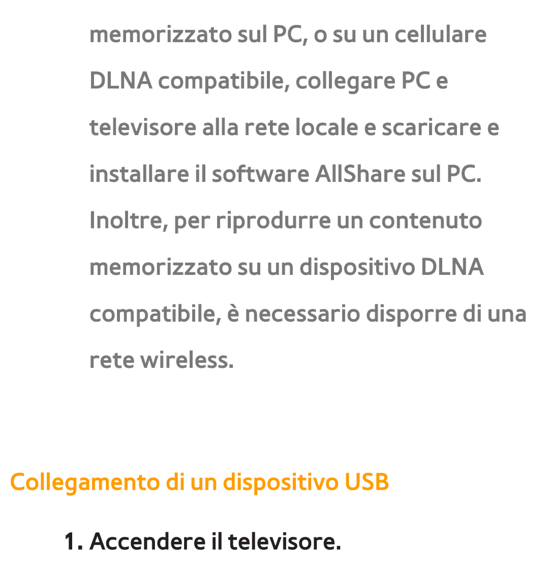 Samsung UE40ES8000QXZT, UE46ES8000SXXN, UE55ES8000SXXH, UE55ES7000SXXH, UE46ES8000SXXH Collegamento di un dispositivo USB 