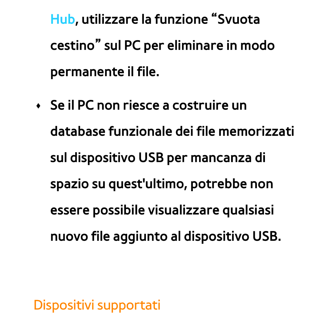 Samsung UE55ES8000SXXN, UE46ES8000SXXN, UE55ES8000SXXH, UE55ES7000SXXH, UE46ES8000SXXH, UE46ES7000SXXH Dispositivi supportati 