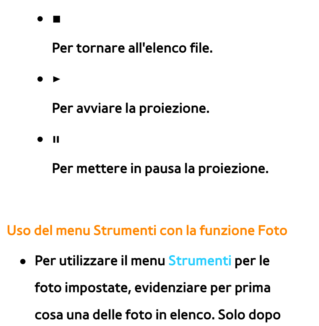 Samsung UE46ES7000QXZT, UE46ES8000SXXN, UE55ES8000SXXH, UE55ES7000SXXH manual Cosa una delle foto in elenco. Solo dopo 