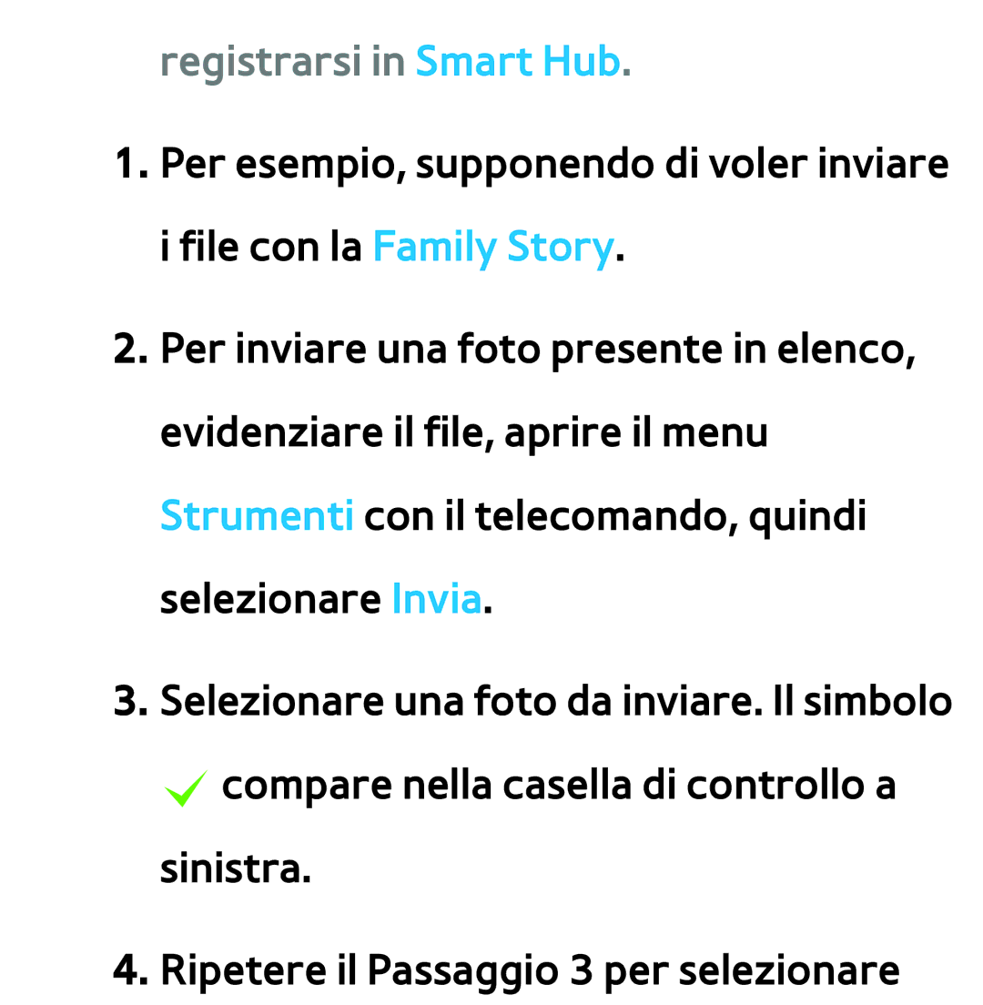 Samsung UE40ES7000SXXN, UE46ES8000SXXN, UE55ES8000SXXH, UE55ES7000SXXH, UE46ES8000SXXH manual Registrarsi in Smart Hub 