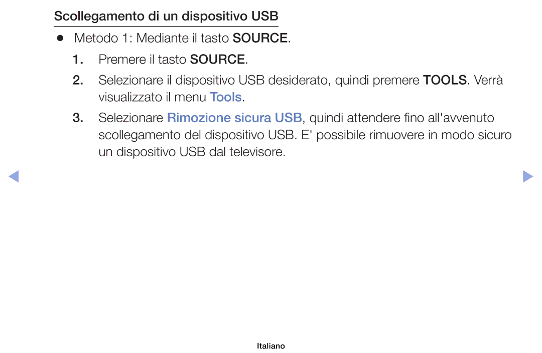 Samsung UE46F6100AKXZT, UE46F6100AWXXH, UE40F6100AWXZF, UE50F6100AWXZF, UE60F6100AKXZT, UE39EH5003WXXC, UE40F6100AKXZT Italiano 