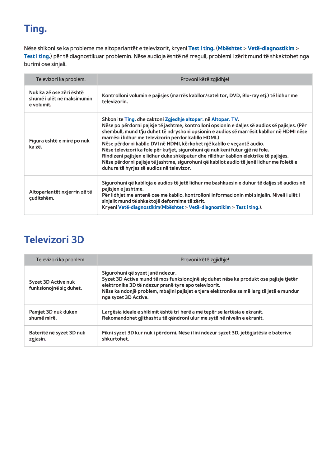 Samsung UE46F8000STXXH, UE46F7000STXXH, UE40F8000STXXH, UE55F8500STXXH, UE55F9000STXXH, UE55F8000STXXH Ting, Televizori 3D 