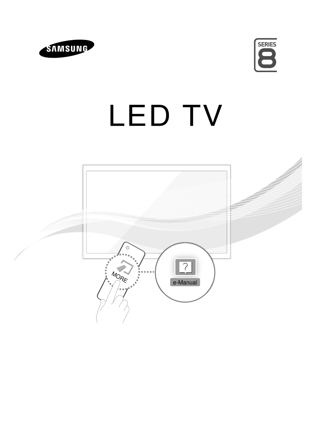 Samsung UE55F8500ATXRU, UE46F8500ATXRU manual Led Tv 