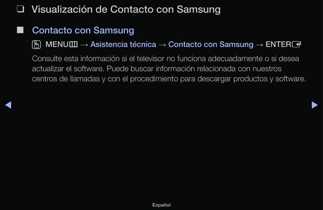 Samsung UE48J5100AWXXC, UE32J4100AWXXC, UE22K5000AWXXC, UE32J5100AWXXC, UE40J5100AWXXC Visualización de Contacto con Samsung 