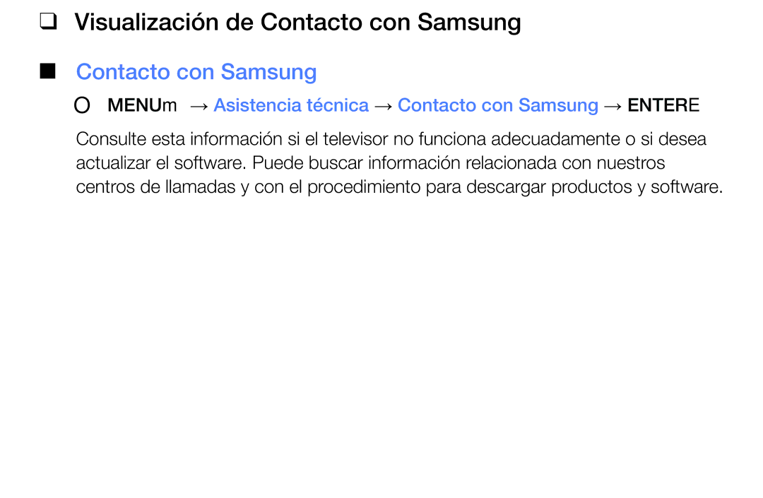 Samsung UA32J4170AUXKE, UE48J5170ASXZG, UA32K4070ASXMV manual Visualización de Contacto con Samsung 