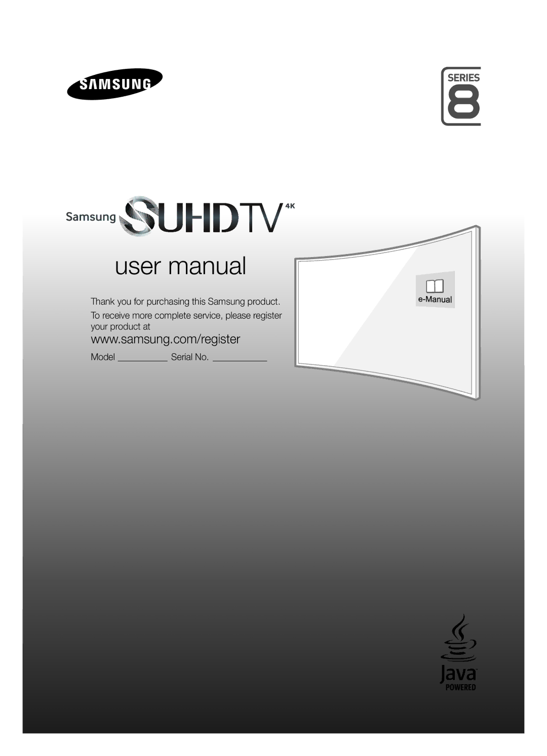 Samsung UE55JS8500TXXC, UE48JS8500TXXC, UE48JS8500TXZF, UE55JS8500TXZF, UE55JS8500TXZT, UE48JS8500TXZT, UE55JS8500TXXU manual 