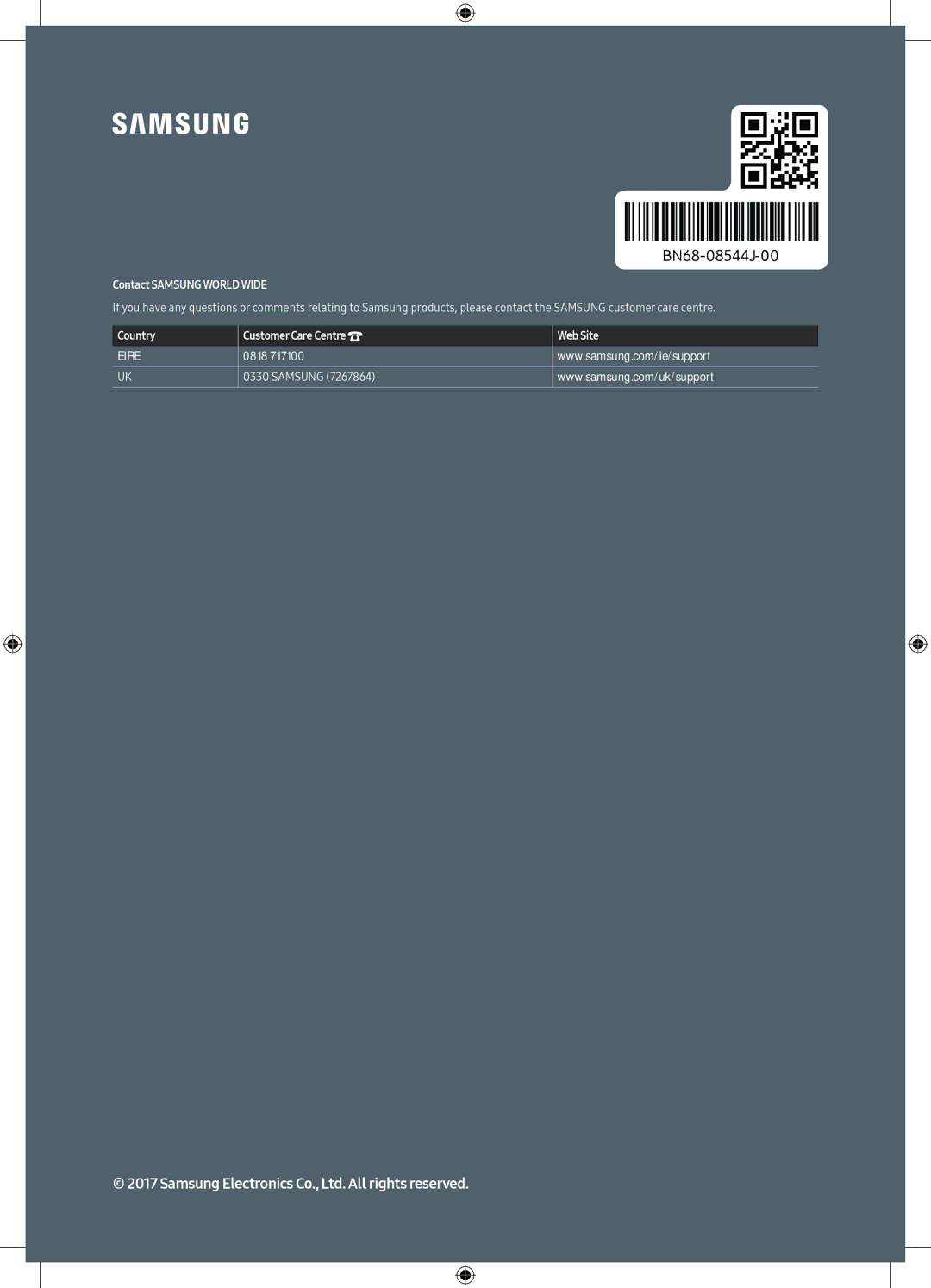 Samsung UE49M5000AKXZT, UE40M5000AKXZT, UE49M5000AKXXU, UE40M5000AKXXU manual Country 