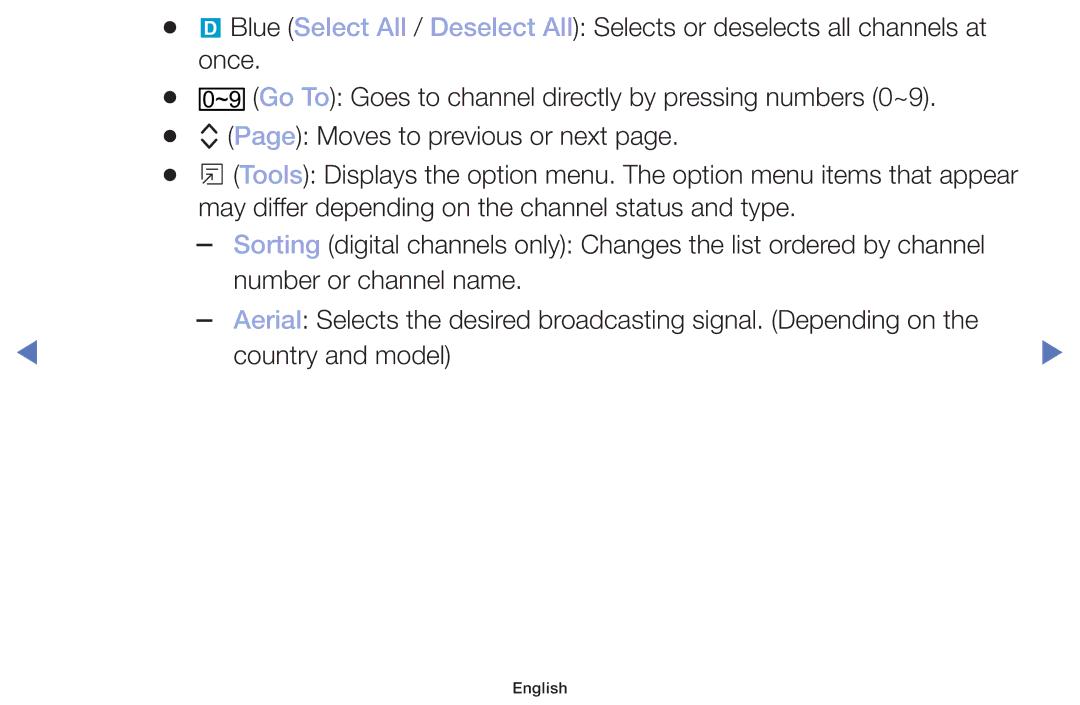 Samsung UA32J4003DWXSQ, UE49M5000AUXSQ, UE40M5000AUXSQ manual English 