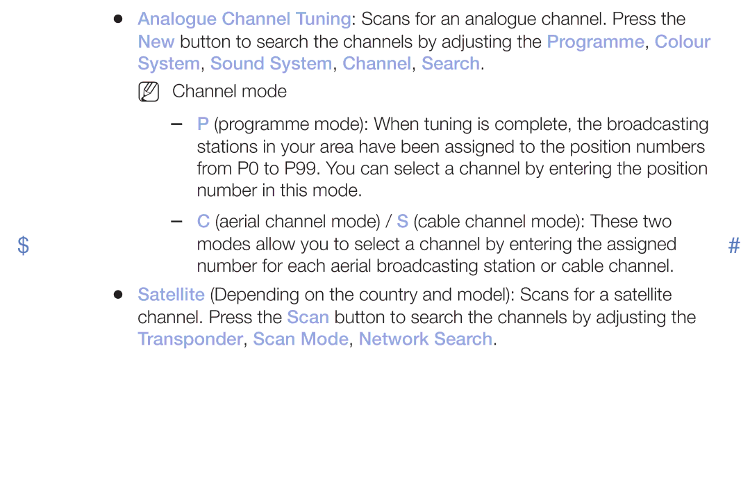 Samsung UE49M5000AUXSQ, UE40M5000AUXSQ, UA32J4003DWXSQ manual English 