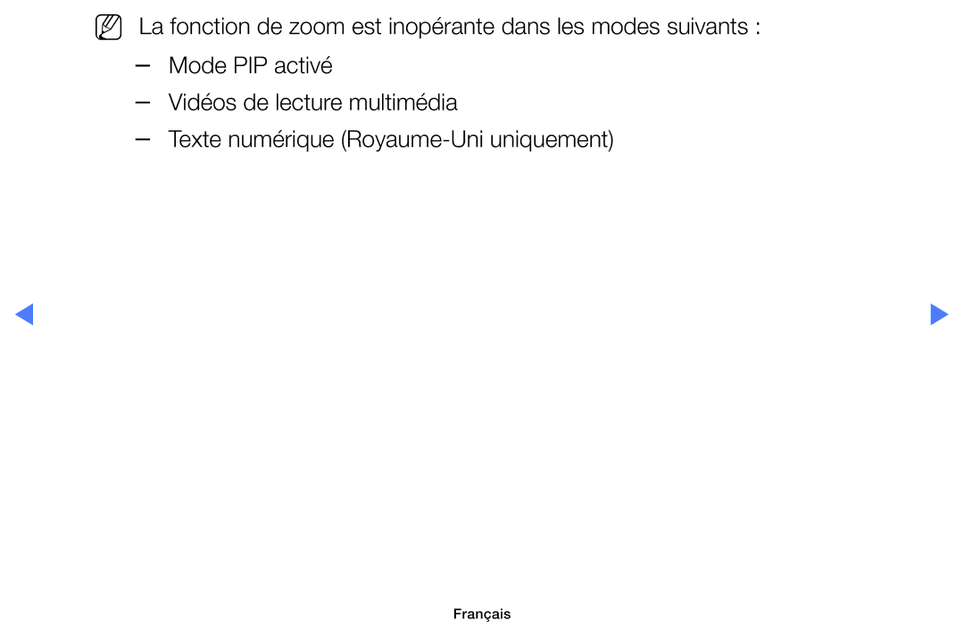 Samsung UE49M5005AWXXC, UE32M4005AWXXC, UE40M5005AWXXC, UE32M5005AWXXC manual Français 