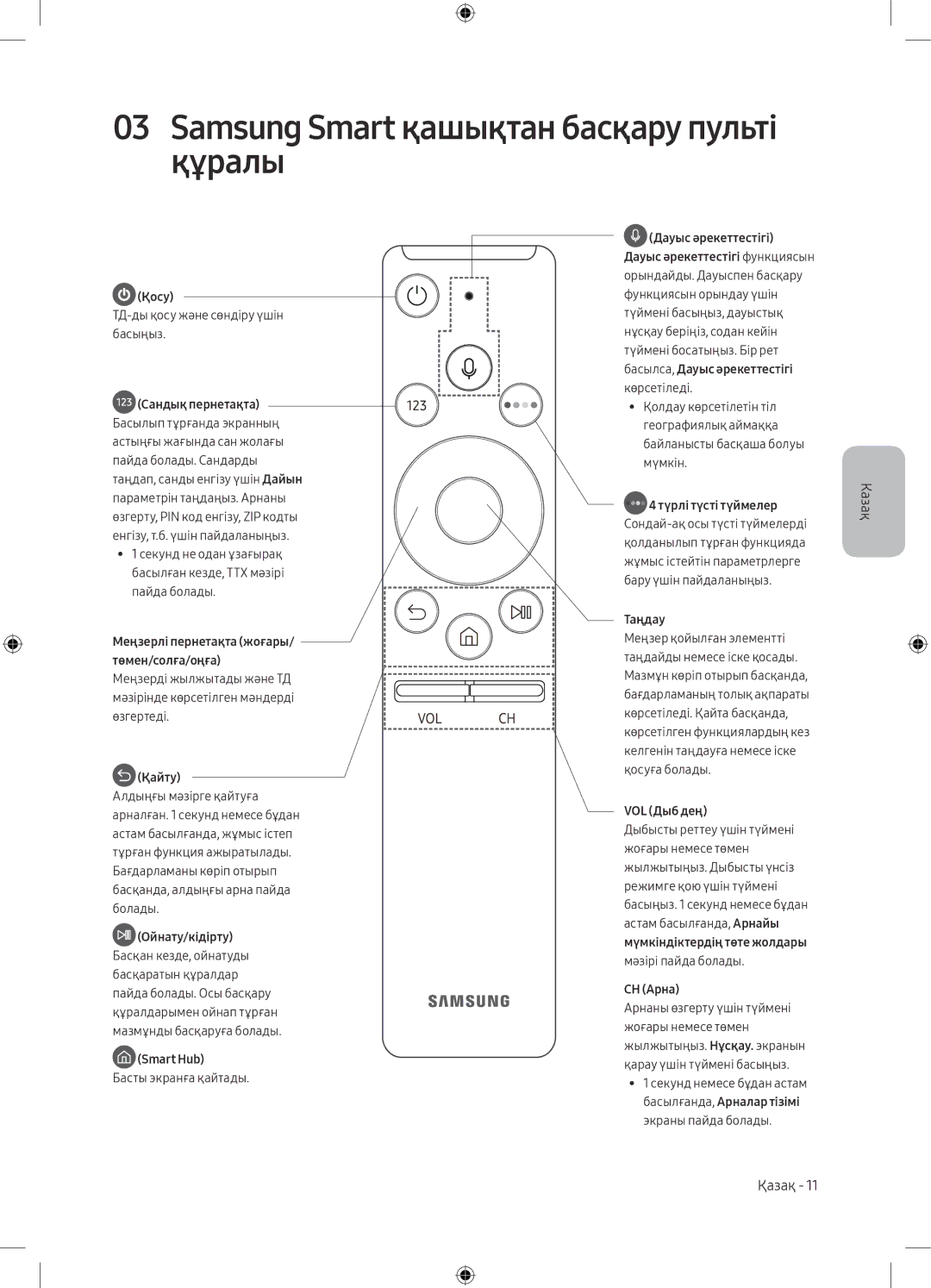 Samsung UE55M6500AUXRU, UE49M6550AUXRU, UE49M6500AUXRU, UE55M6550AUXRU Samsung Smart қашықтан басқару пульті құралы, Қосу 