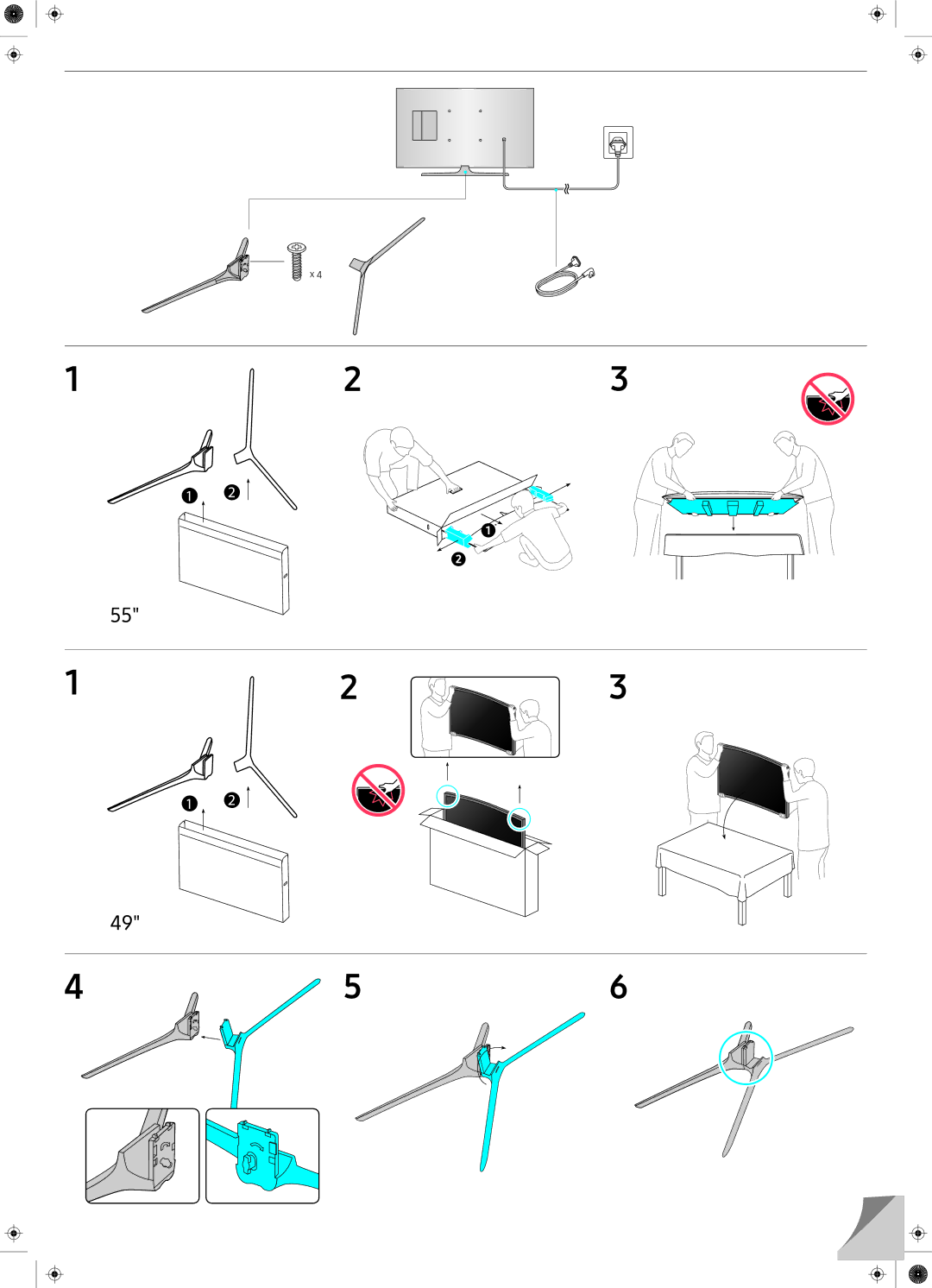 Samsung UE49M6500AUXRU, UE49M6550AUXRU, UE55M6500AUXRU, UE55M6550AUXRU manual 